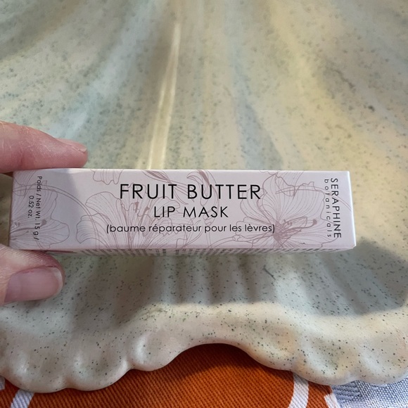 🦚Seraphine Botanicals Fruit Butter Intensive Lip Mask 15ml Sealed New in Box - Picture 3 of 5